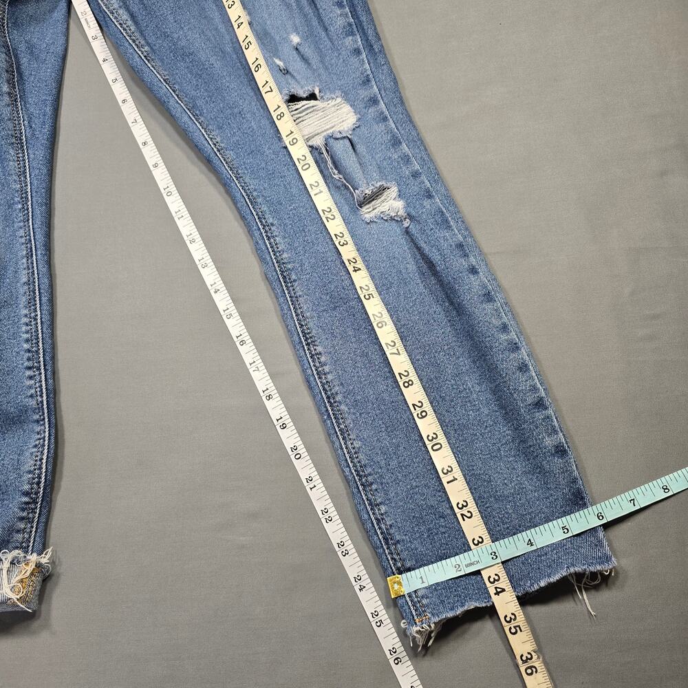 Distressed Blue Jeans - Picture 7 of 9